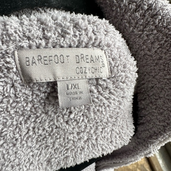 Barefoot dreams robe/nightgown gray L/XL - Picture 7 of 8